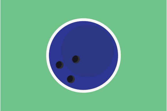 Elevating Visual Communication with the Flat Icon Bowling Ball Asset
