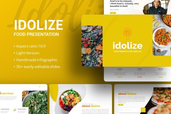 Elevating Visual Storytelling with the Idolize Presentation Template