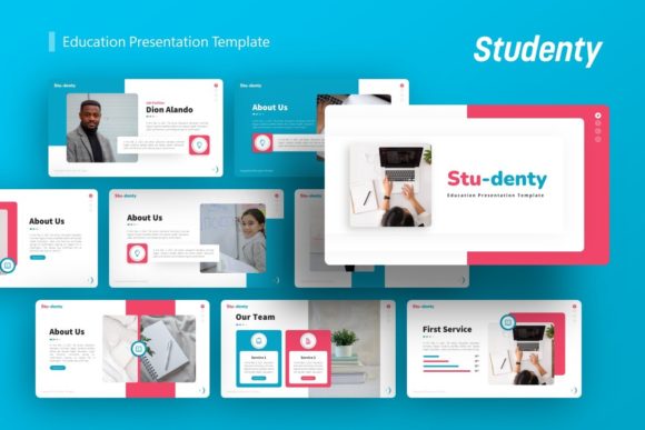 Evaluating Presentation Template - Studenty for Educational and Professional Use