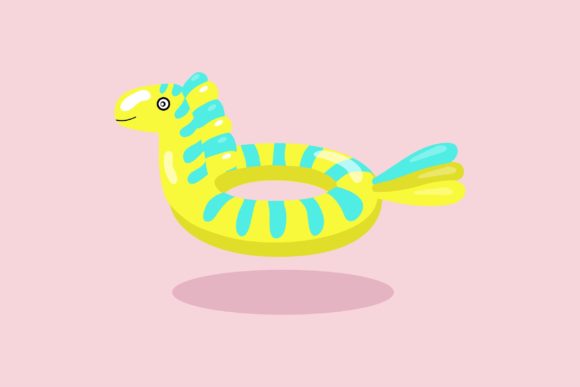 Evaluating the Flat Icon Swimming Float Asset for Professional Design Workflows