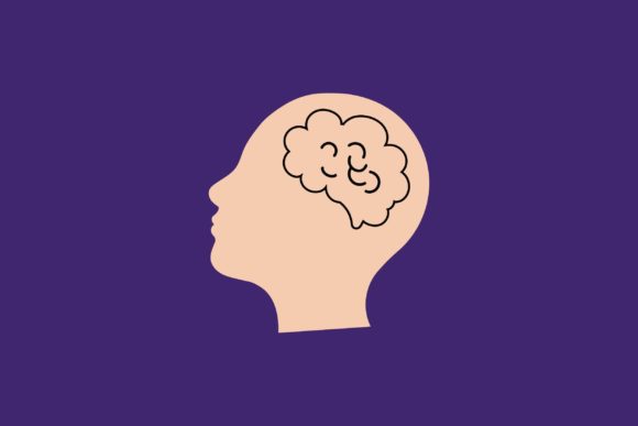 Flat Icon - Brain: Elevating Visual Communication Across Digital Platforms