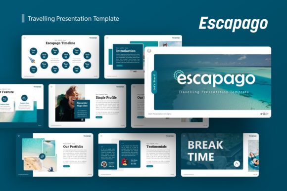 Presentation Template - Escapago: A Versatile Design Solution for Modern Storytelling