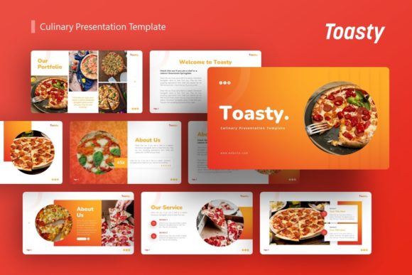 Presentation Template - Toasty: A Strategic Asset for Visual Communication