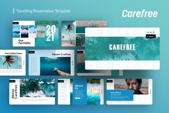 Presentation Template - Travelling: Elevating Visual Storytelling for Modern Audiences
